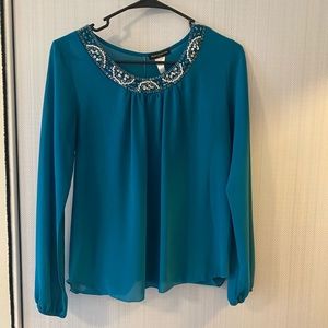 Embellished work top